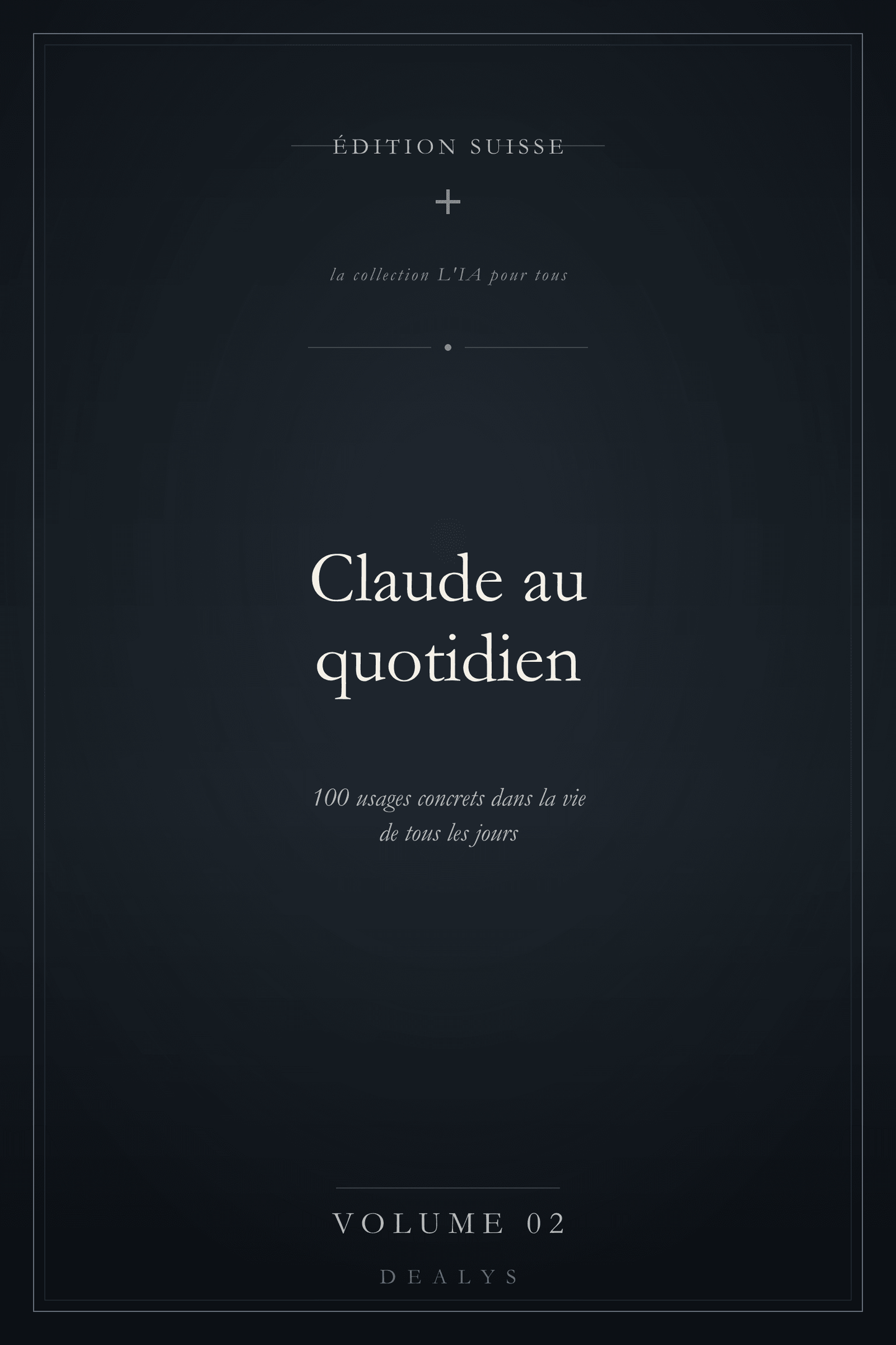 Couverture Vol. 2 — Claude au quotidien — Édition suisse