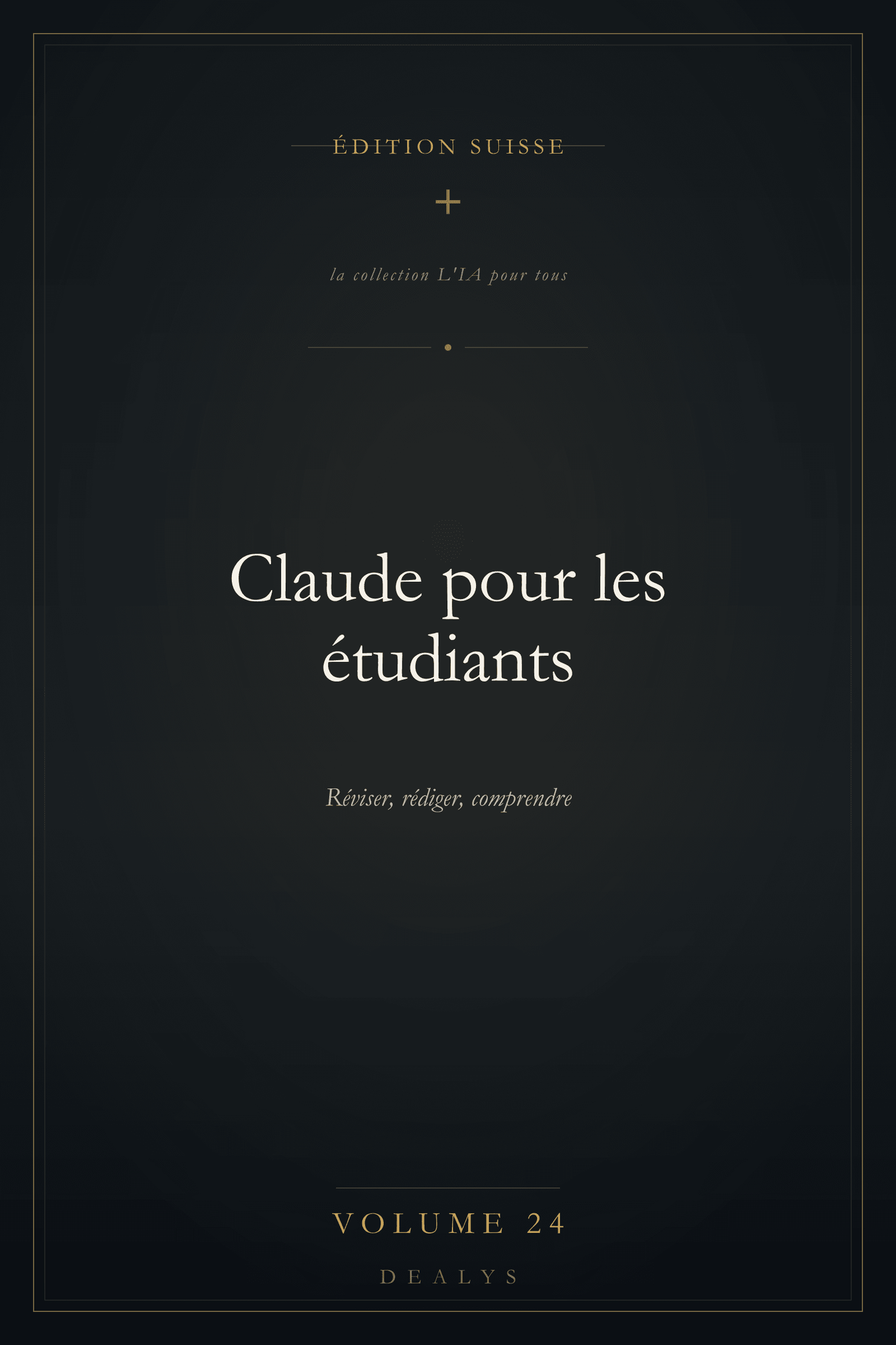 Couverture Vol. 24 — Claude pour les étudiants — Édition suisse