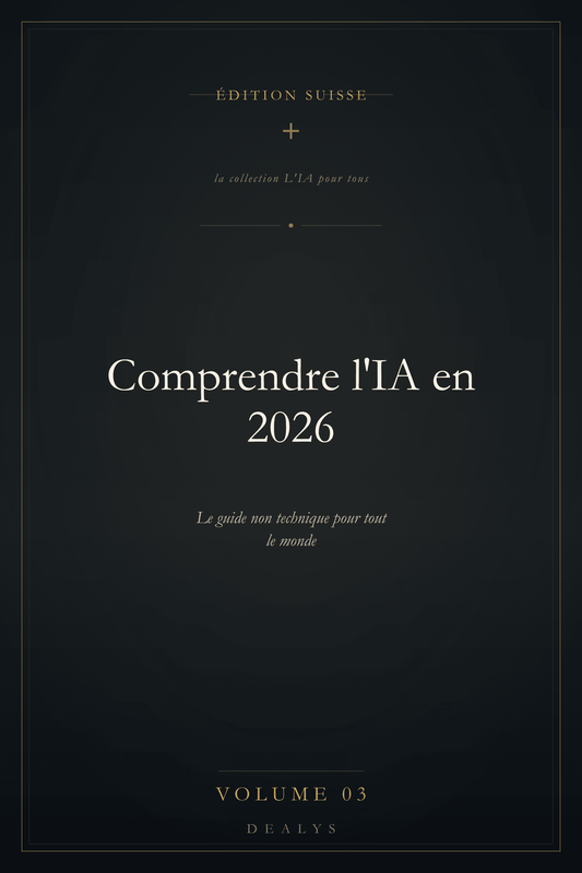 Couverture Vol. 3 — Comprendre l'IA en 2026 — Édition suisse