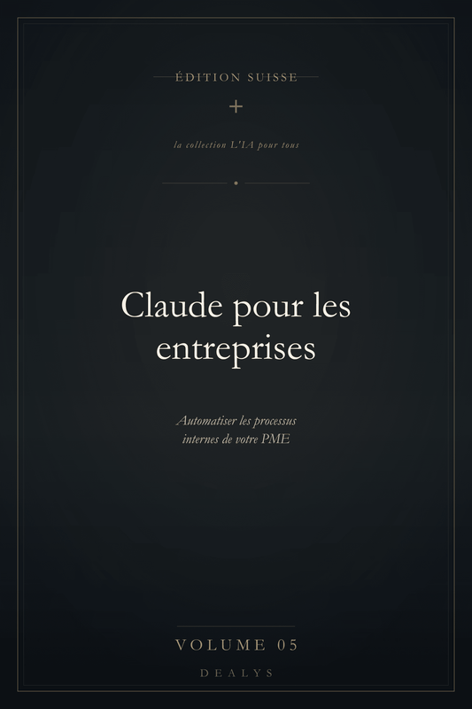 Couverture Vol. 5 — Claude pour les entreprises — Édition suisse
