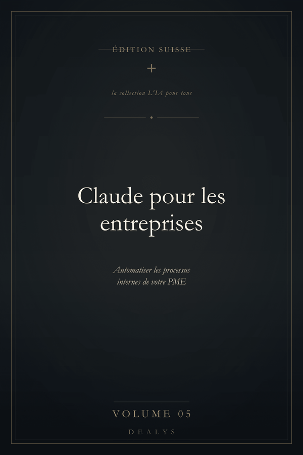 Couverture Vol. 5 — Claude pour les entreprises — Édition suisse