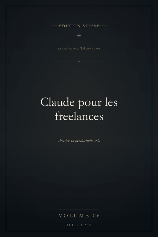 Couverture Vol. 6 — Claude pour les freelances — Édition suisse