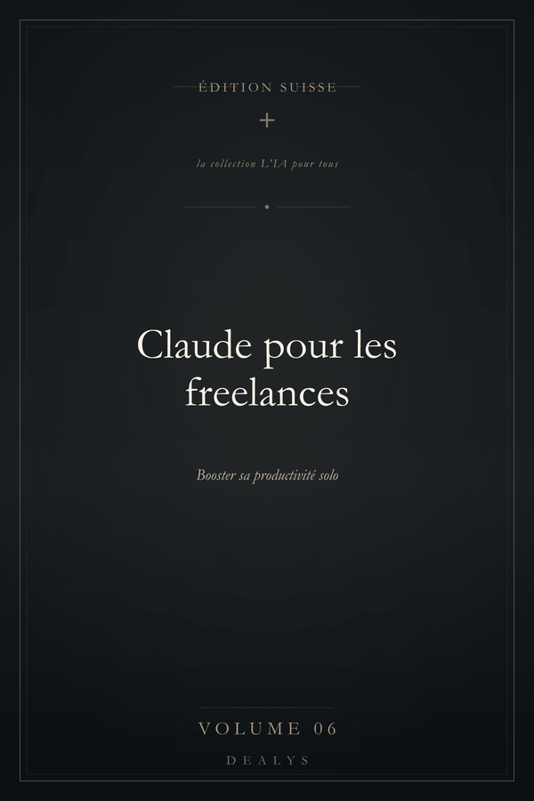 Couverture Vol. 6 — Claude pour les freelances — Édition suisse