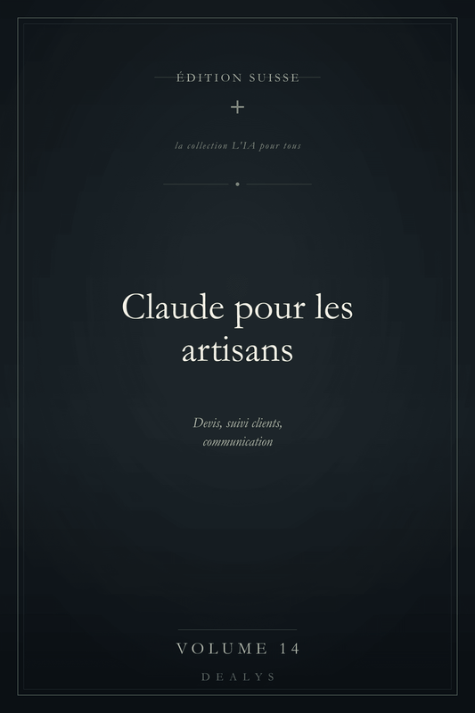 Couverture Vol. 14 — Claude pour les artisans — Édition suisse