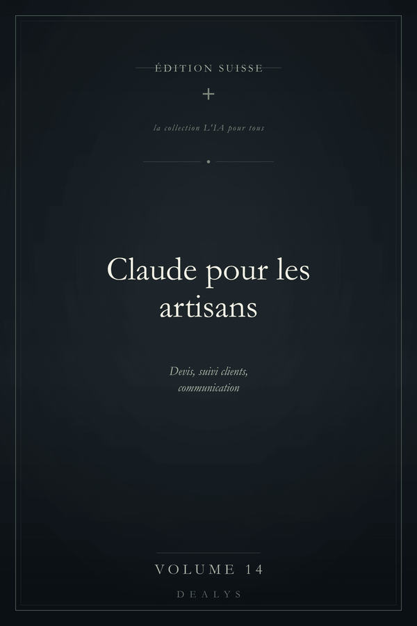 Couverture Vol. 14 — Claude pour les artisans — Édition suisse