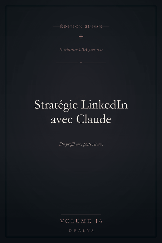 Couverture Vol. 16 — Stratégie LinkedIn avec Claude — Édition suisse