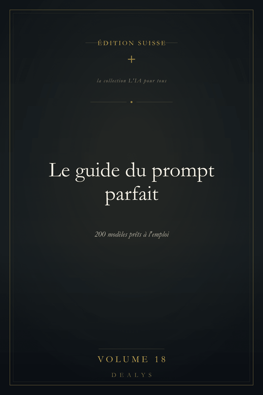 Couverture Vol. 18 — Le guide du prompt parfait — Édition suisse