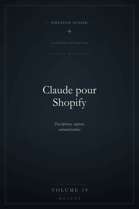 Couverture Vol. 19 — Claude pour Shopify — Édition suisse